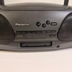 Panasonic RX-DT707 CD Dual Cassette Boombox AM/FM AUX MASH Japan Tested - Image 2