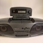 Panasonic RX-DT707 CD Dual Cassette Boombox AM/FM AUX MASH Japan Tested - Image 4