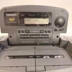 Panasonic RX-DT707 CD Dual Cassette Boombox AM/FM AUX MASH Japan Tested - Image 5