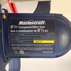 Mastercraft 8-1/4” Compound Mitre Saw 55-6814-8 9A 4500RPM - Image 8