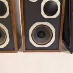 Sansui S-35C Vintage 3-Way Bookshelf Speakers Pair Tested Working Made Canada - Image 3
