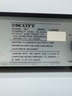 Scott DA970 Stereo Compact Disc CD Player 1991 Tested Working - Image 8
