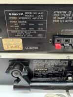 Sanyo System 20 JA-20 Integrated Amplifier & JT-20 AM/FM Stereo Tuner Set Manual - Image 7