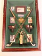 Vintage Hice Golf Club Shadow Box History of Golf Display Case 1990s - Image 2