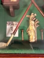 Vintage Hice Golf Club Shadow Box History of Golf Display Case 1990s - Image 3