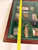 Vintage Hice Golf Club Shadow Box History of Golf Display Case 1990s - Image 7