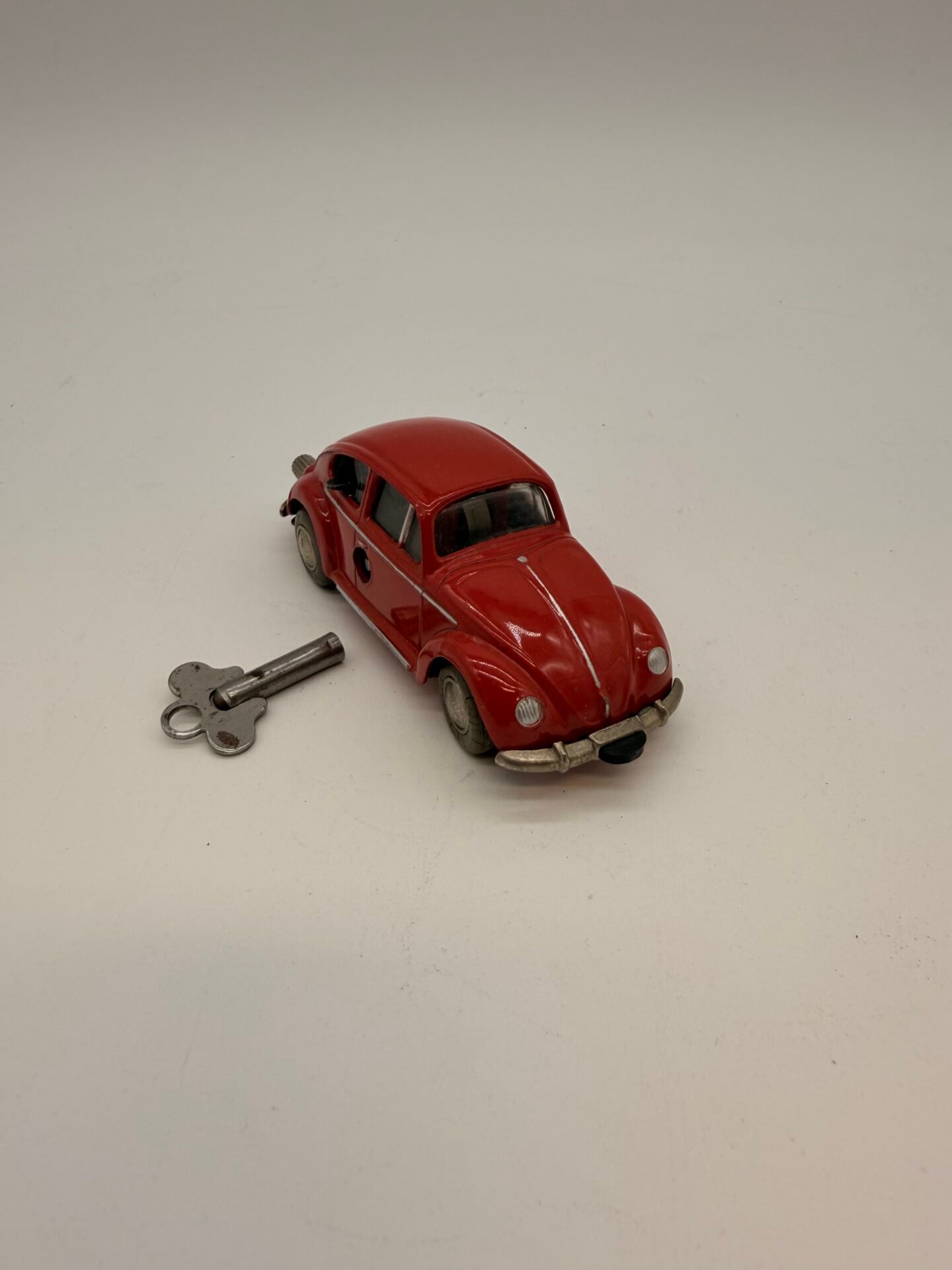 IMG_0497 Vintage Schuco 1046 Micro Racer Volkswagen Beetle Wind-Up Car West Germany - Image 1