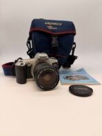 Canon EOS Rebel G 35mm SLR Film Camera EF 28-80mm Lens Bag Manual Tested