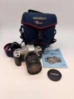 Canon EOS Rebel G 35mm SLR Film Camera EF 28-80mm Lens Bag Manual Tested - Image 2