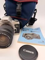 Canon EOS Rebel G 35mm SLR Film Camera EF 28-80mm Lens Bag Manual Tested - Image 4