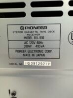 Pioneer RX-510 Stereo Cassette Deck Receiver System  Japan , Read Description - Image 11