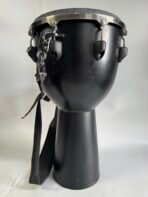 Remo Mondo Djembe 12" Hand Drum Black Skyndeep Head w/ Shoulder Strap USA - Image 7