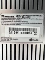 Directed DHHD-1000 HD Radio Desktop Receiver with 2 Speakers & Power Adapter - Image 4