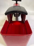 Vintage Red Pressed Steel Toy Locomotive Train Marx 3000 – 26" Long 1940s USA - Image 4
