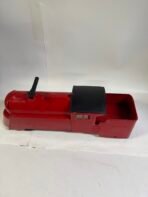 Vintage Red Pressed Steel Toy Locomotive Train Marx 3000 – 26" Long 1940s USA - Image 6