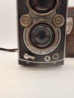 Vintage Rolleiflex TLR Camera Carl Zeiss Tessar 75mm f/3.5 Compur-Rapid w/Case - Image 5