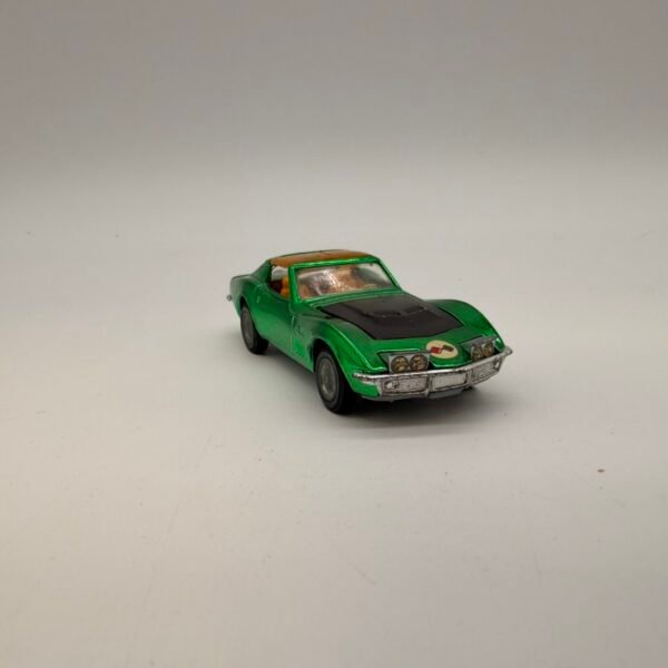 VINTAGE CORGI CORVETTE STING RAY ‘70, GOLDEN JACKS, JEWELED HL’S &TL’S, #300 EXC
