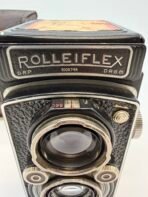 Vintage Rolleiflex TLR Camera Carl Zeiss Tessar 75mm f/3.5 Compur-Rapid w/Case - Image 3