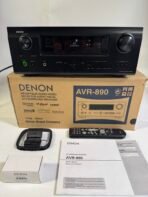 Denon AVR-890  7.1 SURROUND AV Hdmi Stereo Receiver Remote Bundle Fresh Service!