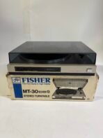 Vintage Fisher MT-30 Semi-Automatic Turntable with Original Box Made In Japan