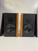 Vintage KEF Corelli SP1051 8 Ohm Speakers – Pair – Tested Working Wooden England - Image 2