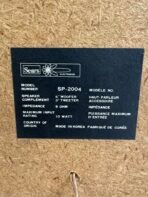 Vintage Sears SP-2004 2-Way Speakers 8 Ohm 10W – Pair - Image 7