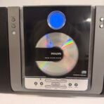 Philips MC235B/37 Micro Hi-Fi Stereo CD Player AM/FM Speakers Tested Working - Image 2