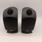 B&W Bowers & Wilkins LM1 Speakers Pair 100W 8 Ohm Black Tested Working - Image 2
