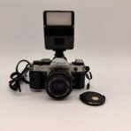 Canon AE-1 Program 35mm SLR Camera FD 50mm f/1.8 Lens Flash Tested