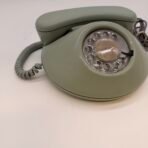 Vintage Northern Telecom Rotary Dial Telephone Green Retro Canadian Phone - Image 2