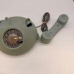 Vintage Northern Telecom Rotary Dial Telephone Green Retro Canadian Phone - Image 5