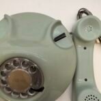 Vintage Northern Telecom Rotary Dial Telephone Green Retro Canadian Phone - Image 8