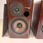 Onkyo D-202AX LTD Bookshelf Speakers Pair 6 Ohm 80W Made in Japan Wood - Image 3