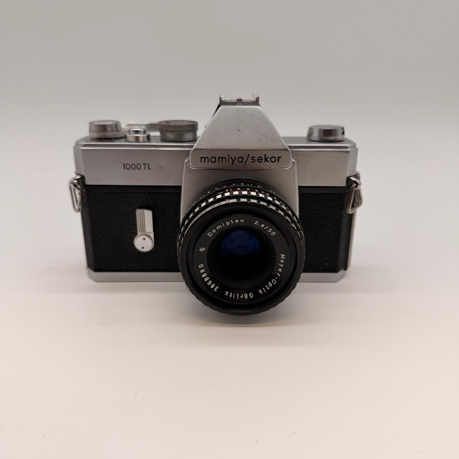 IMG_2223 Mamiya Sekor 1000 TL 35mm SLR Film Camera Domiplan 50mm f/2.8 Tested Japan - Image 1